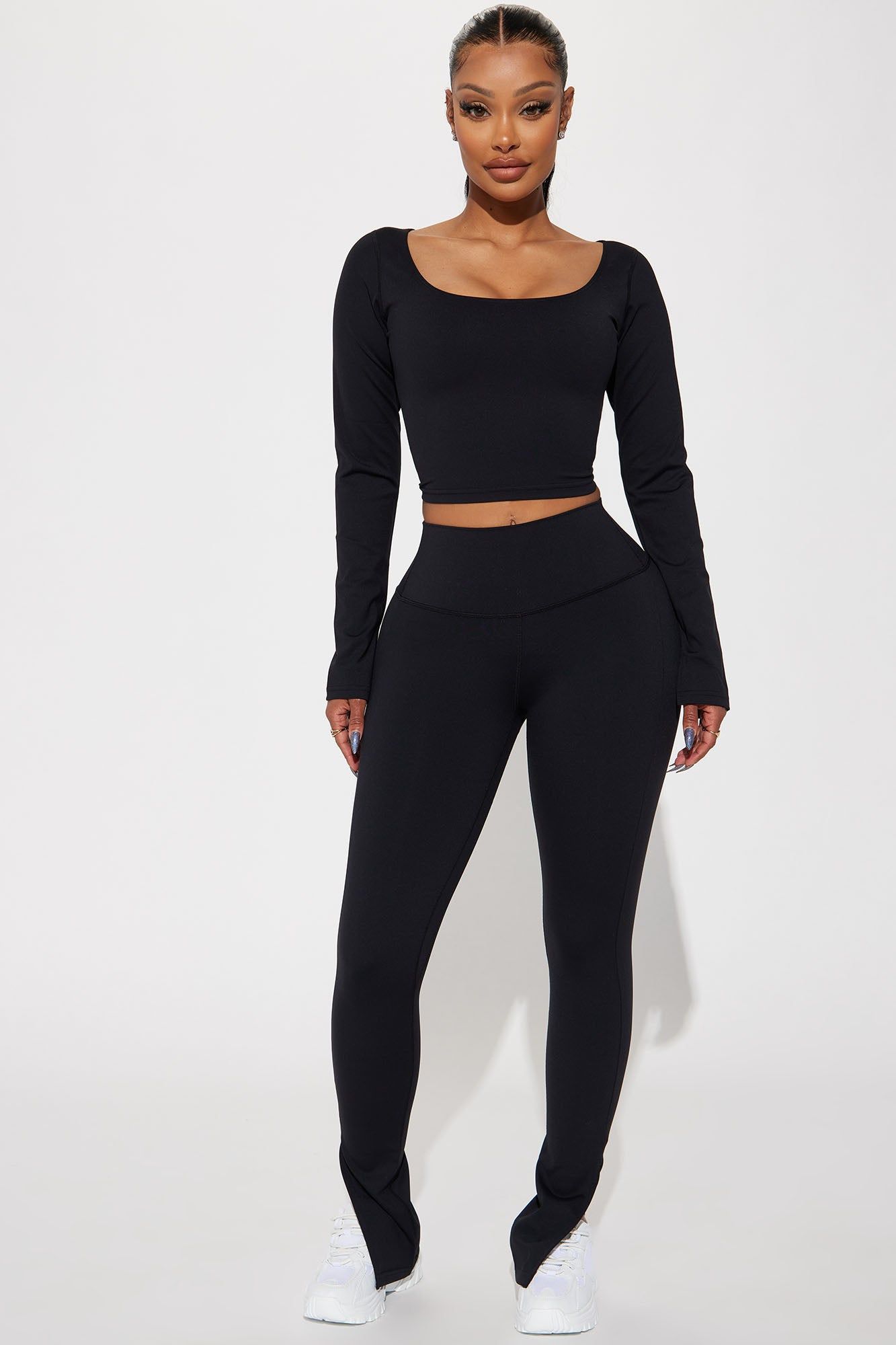 Body Sculpt Active Legging - Black sold by Fashion Nova