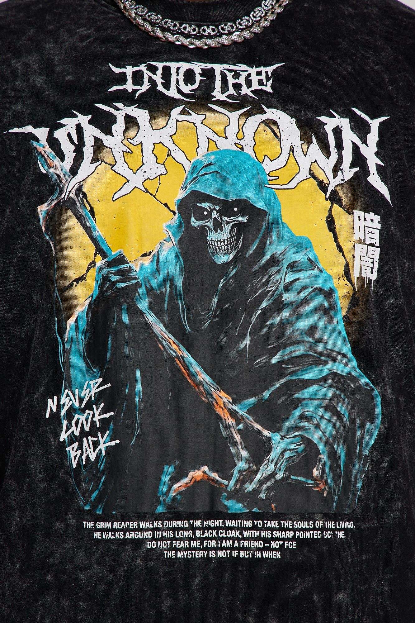 Into The Unknown Short Sleeve Tee - Black sold by Fashion Nova product image thumbnail 7