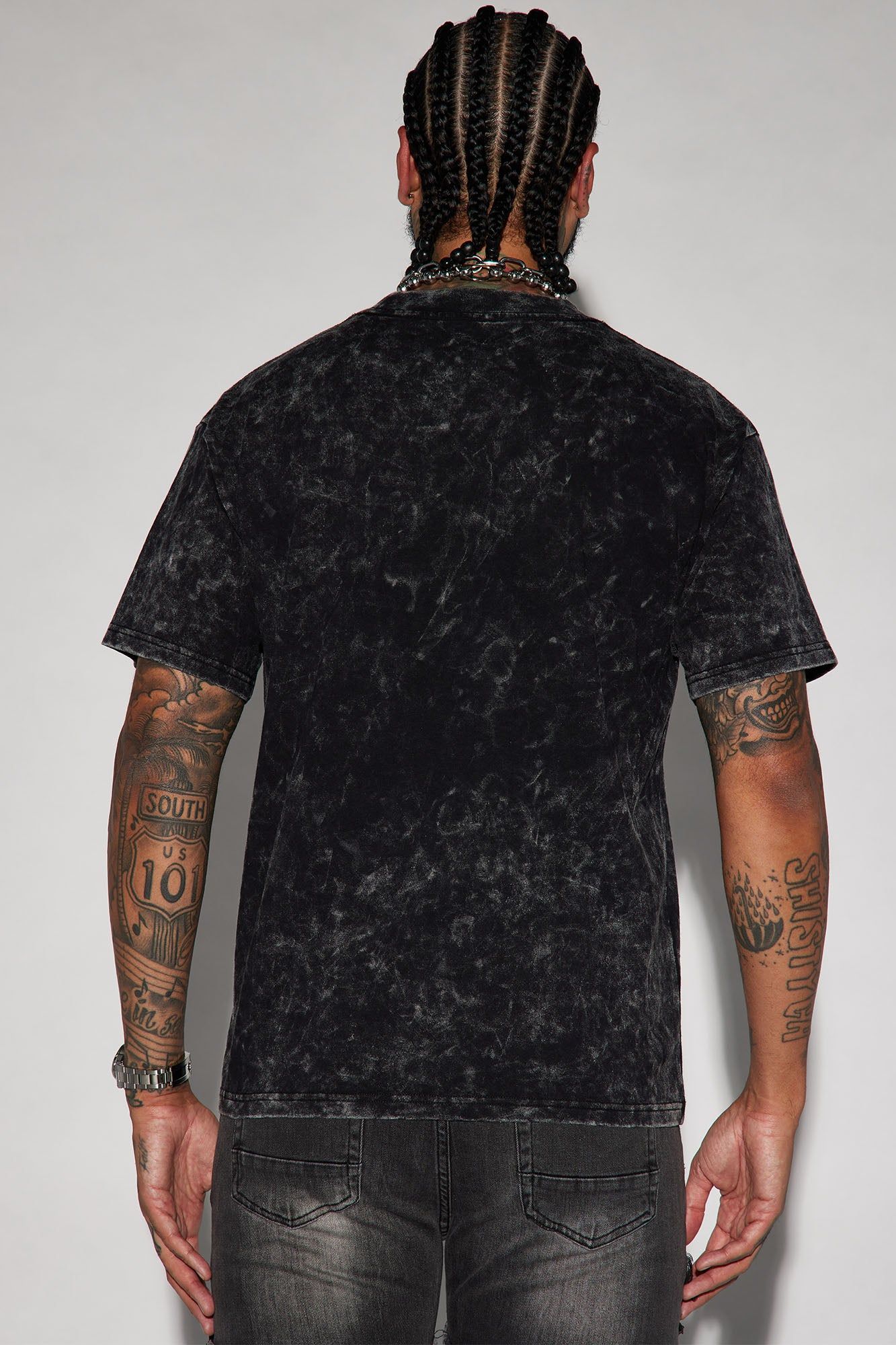 Into The Unknown Short Sleeve Tee - Black sold by Fashion Nova product image thumbnail 5