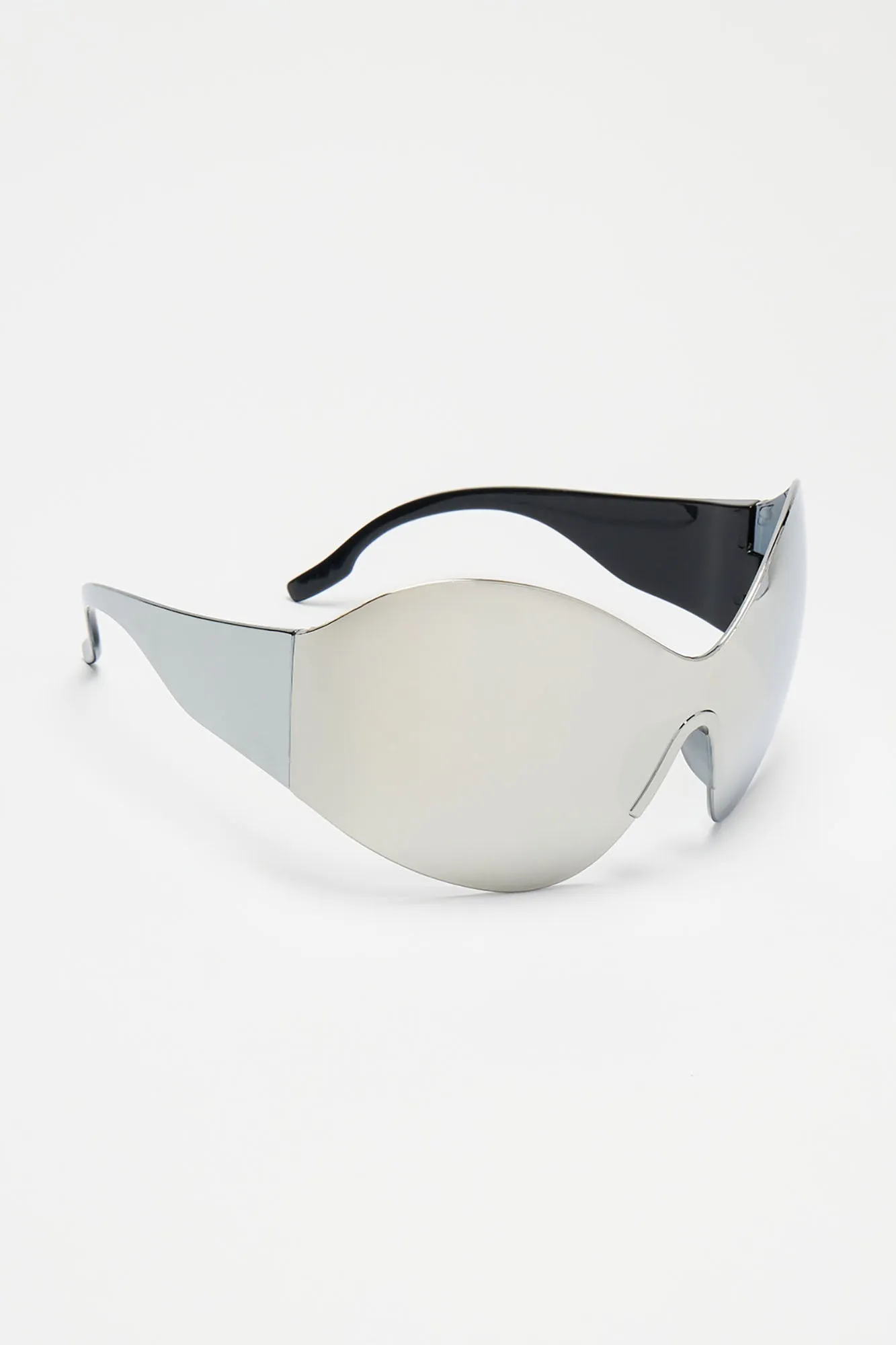 Hero Of The Night Sunglasses - Silver sold by Fashion Nova product image thumbnail 4
