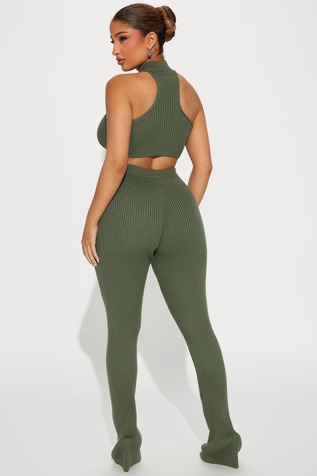 Kristen Pant Set - Olive sold by Fashion Nova product image thumbnail 3