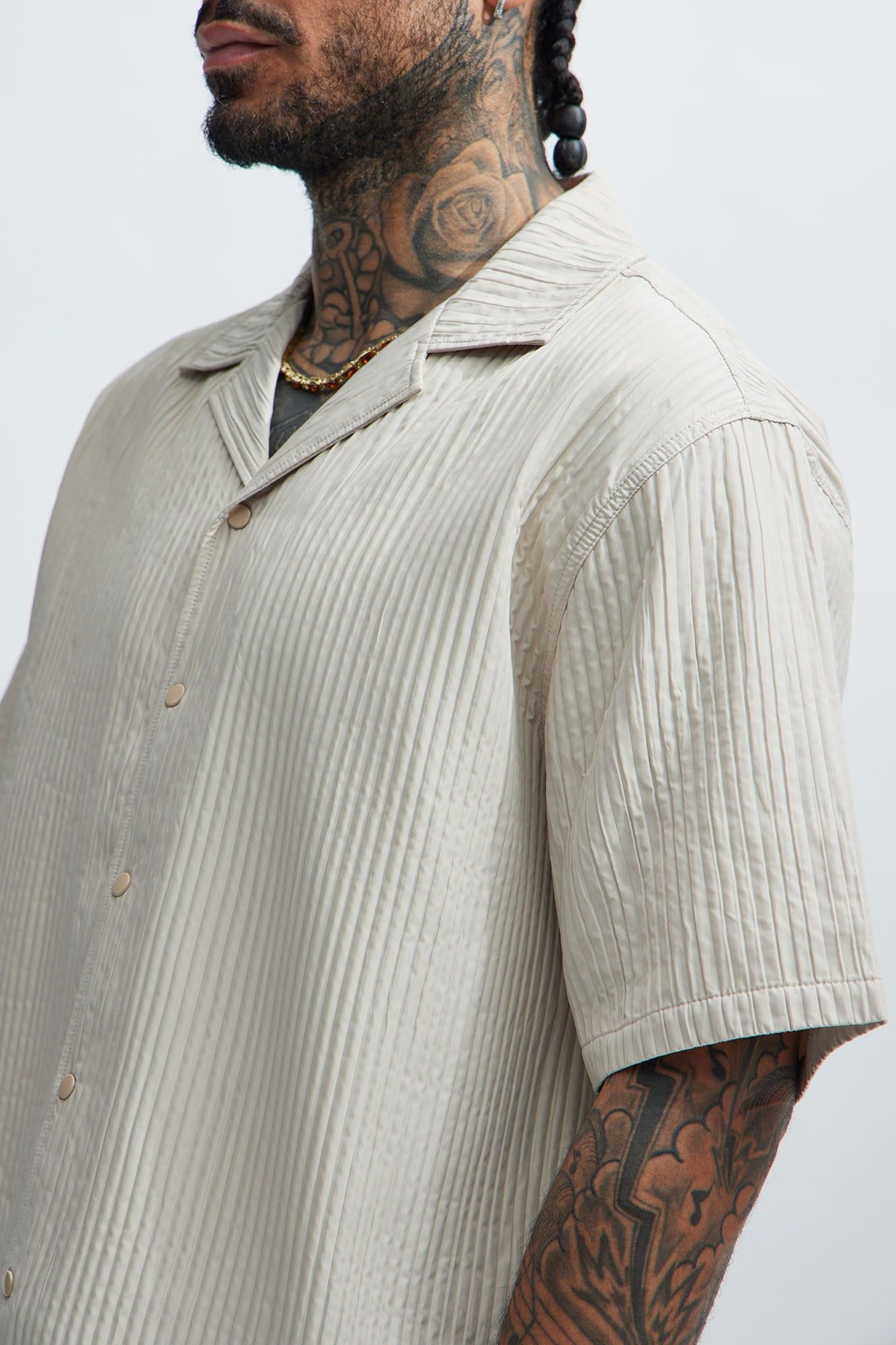 Santiago Shirt - Tan sold by Fashion Nova product image thumbnail 3