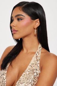 Beach Party Earrings - Gold sold by Fashion Nova