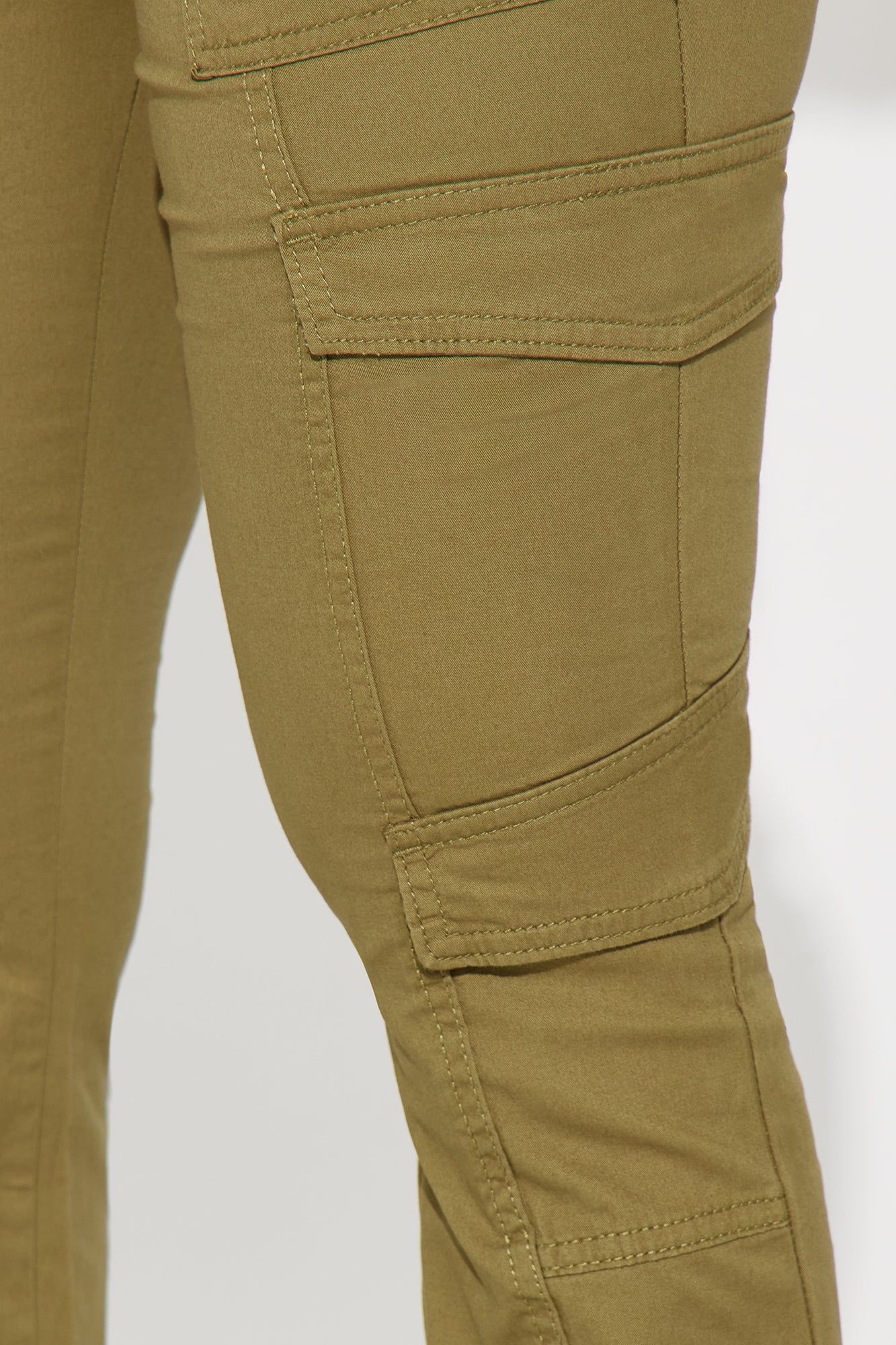 Won't Forget You Cargo Boot Cut Pant - Olive sold by Fashion Nova product image thumbnail 3