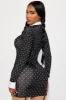 Gloomy Midweek Gal Dress Costume - Black/White sold by Fashion Nova