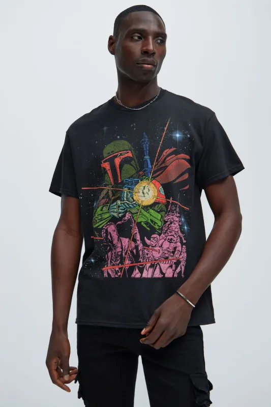 Star Wars Greatest In The Galaxy Short Sleeve Tee - Black sold by Fashion Nova