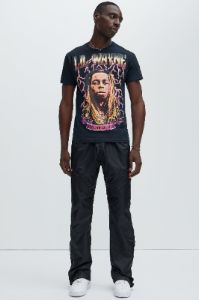 Lil Wayne A Milli Short Sleeve Tee - Black sold by Fashion Nova