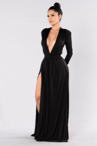 Spree Dress - Black sold by Fashion Nova