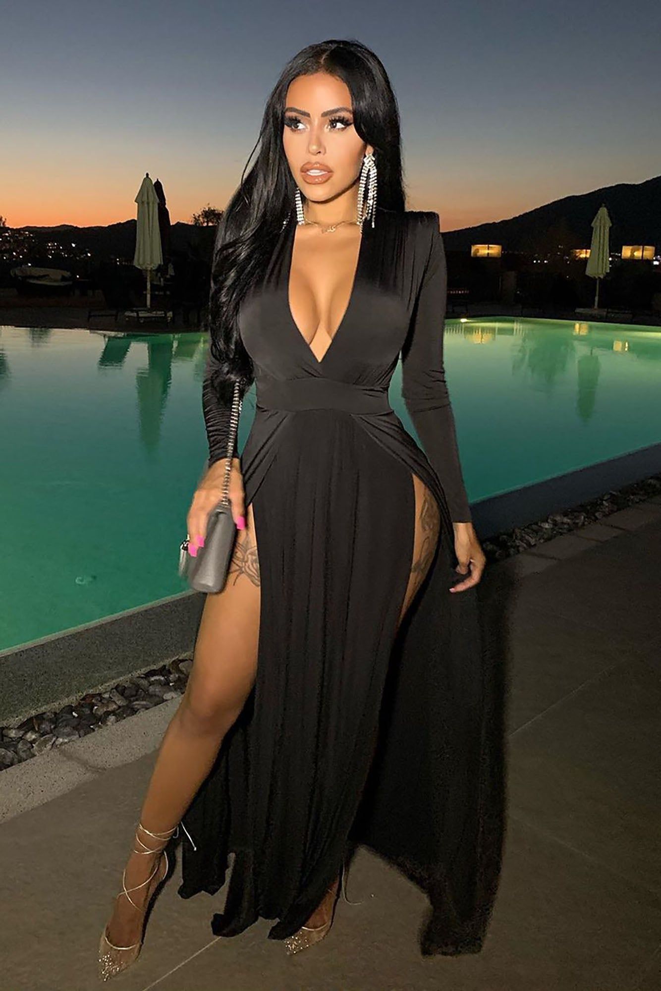 Spree Dress - Black sold by Fashion Nova
