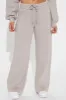 Wake Up Blessed Washed Pant - Grey/combo sold by Fashion Nova