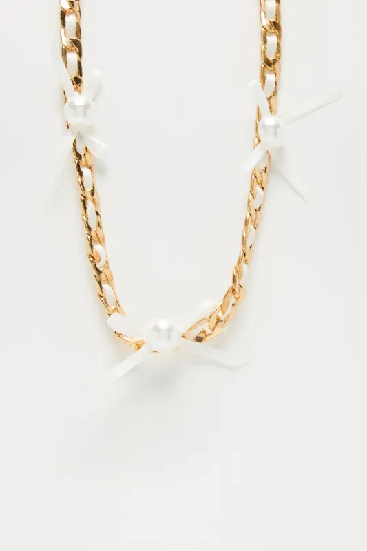 Princess Treatment Necklace  - Gold sold by Fashion Nova