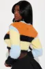 Trina Fuzzy Knit Sweater - Multi Color sold by Fashion Nova