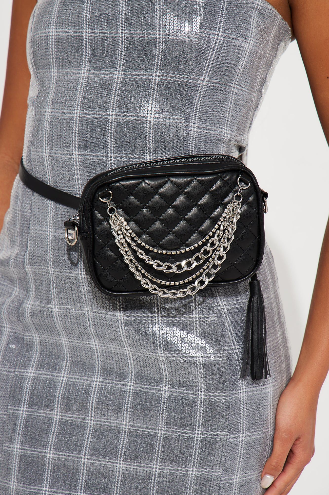 Worth It Belt Bag - Black sold by Fashion Nova