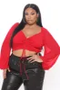 Your Eyes On Me Top - Red sold by Fashion Nova