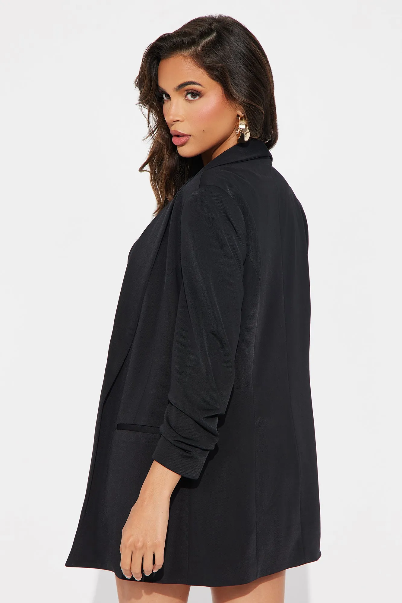 The Harlow Blazer - Black sold by Fashion Nova product image thumbnail 3