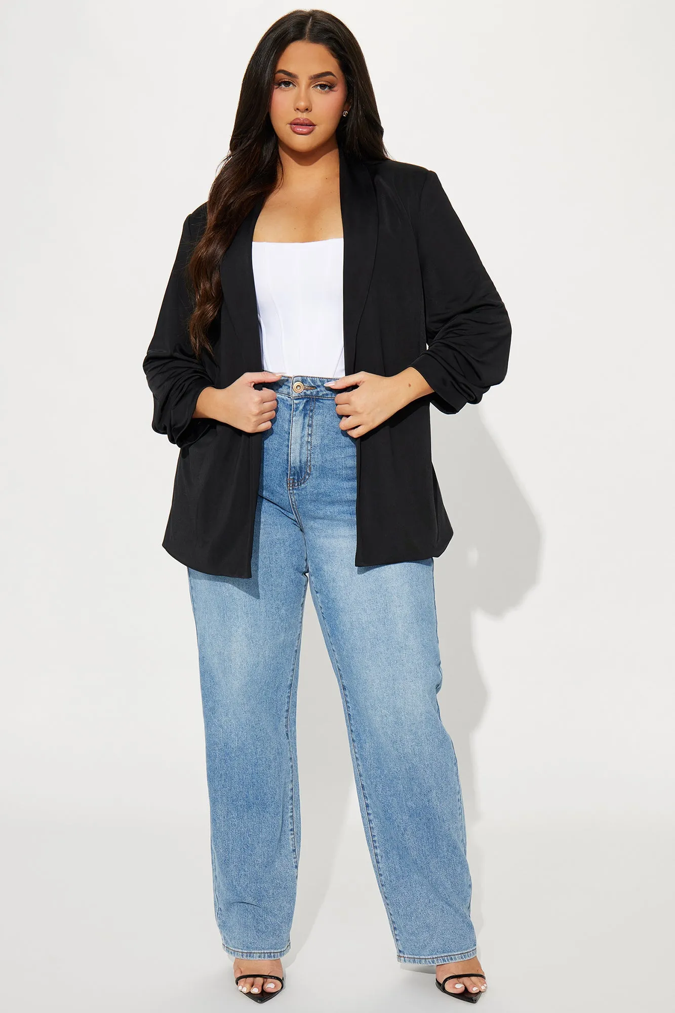 The Harlow Blazer - Black sold by Fashion Nova product image thumbnail 5