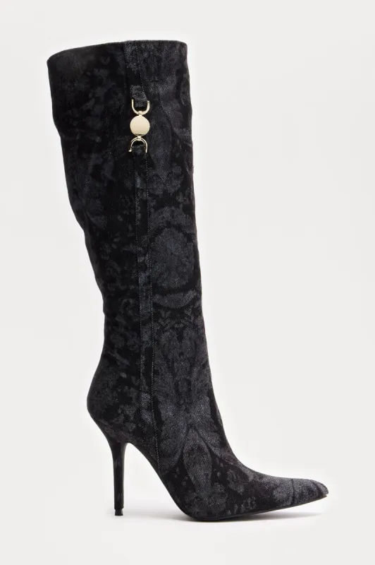 Camilla Knee High Boots - Black sold by Fashion Nova