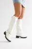 Marrakech Buckle Knee High Boots - White sold by Fashion Nova