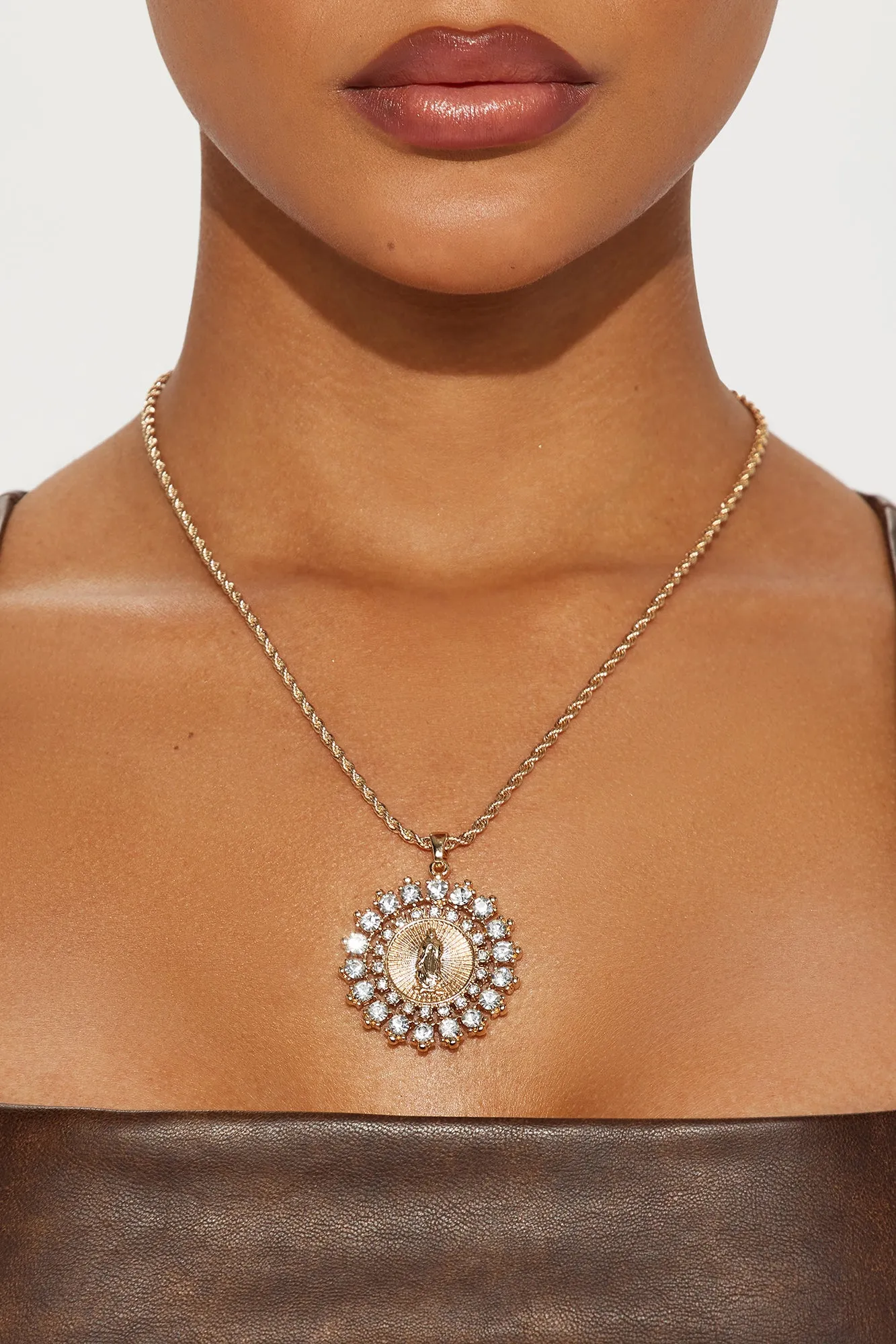 Brighter Days Ahead Necklace - Gold sold by Fashion Nova
