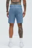 Water Brush Denim Shorts - Light Wash sold by Fashion Nova