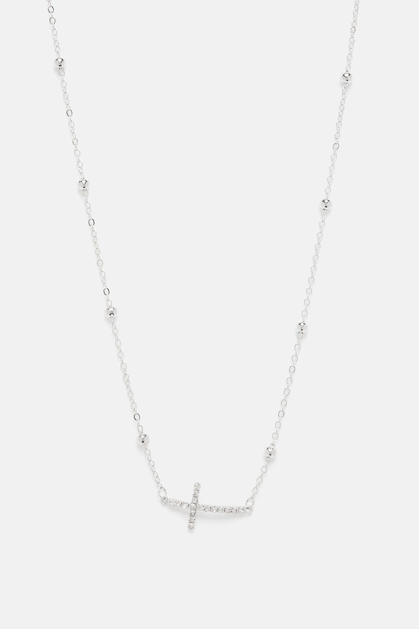 I'm Grateful Necklace - Silver sold by Fashion Nova product image thumbnail 3