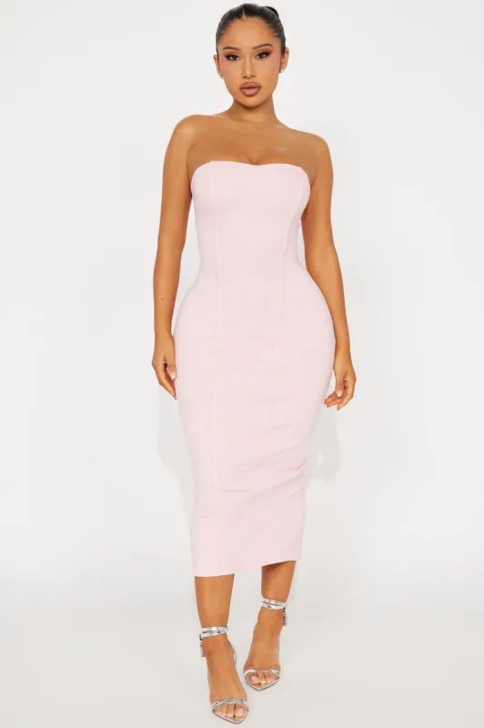 Back to Love Midi Dress - Pink sold by Fashion Nova