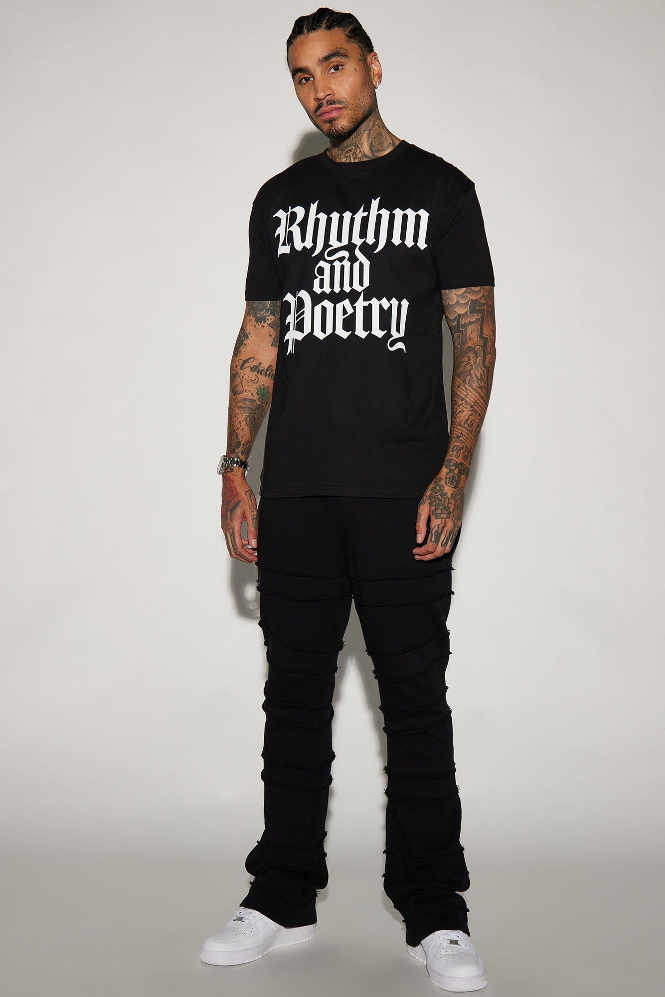 Rhythm And Poetry Short Sleeve Tee - Black sold by Fashion Nova product image thumbnail 2