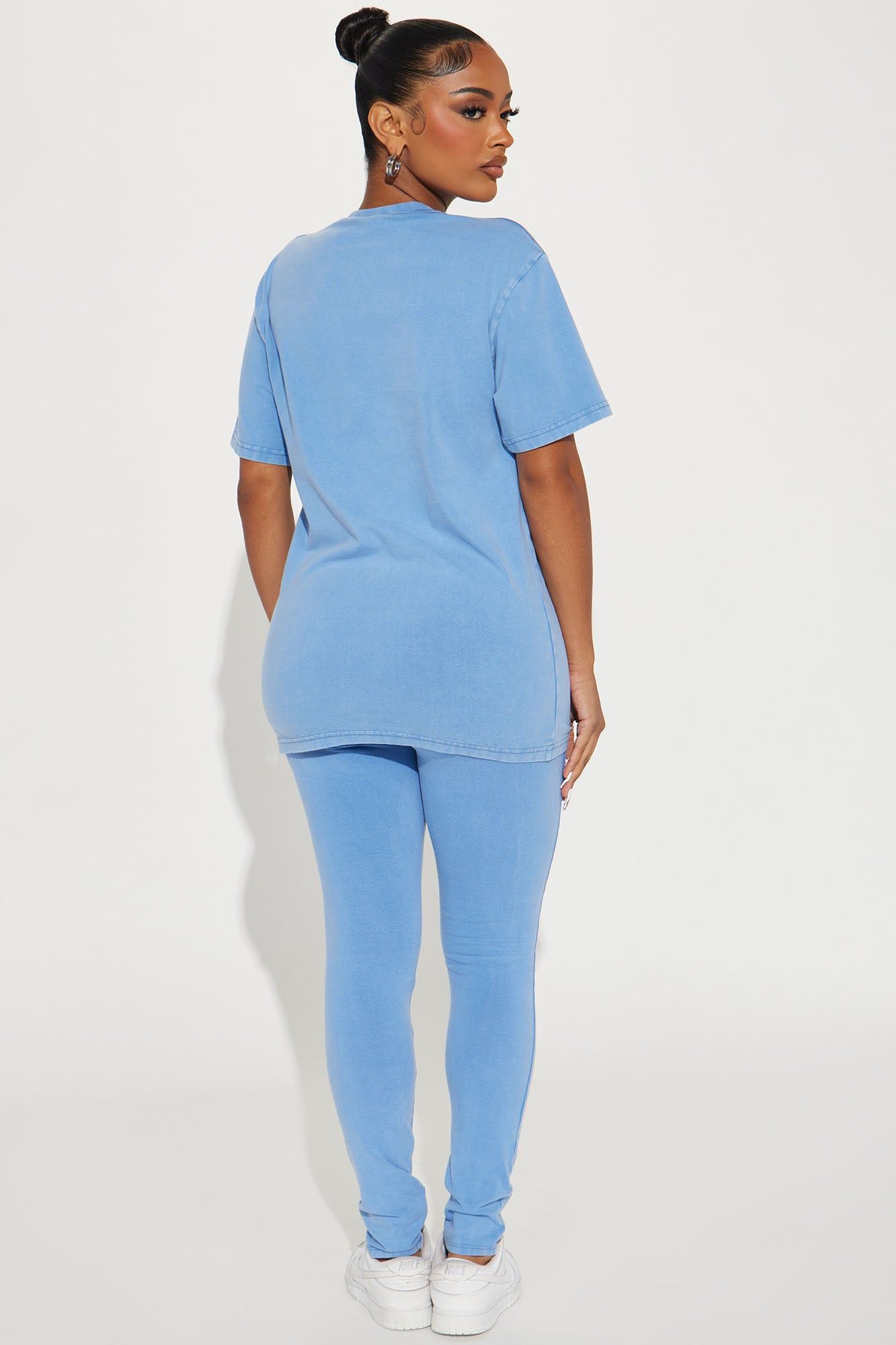 Lowrider Mineral Wash Legging Set - Denim sold by Fashion Nova product image thumbnail 4