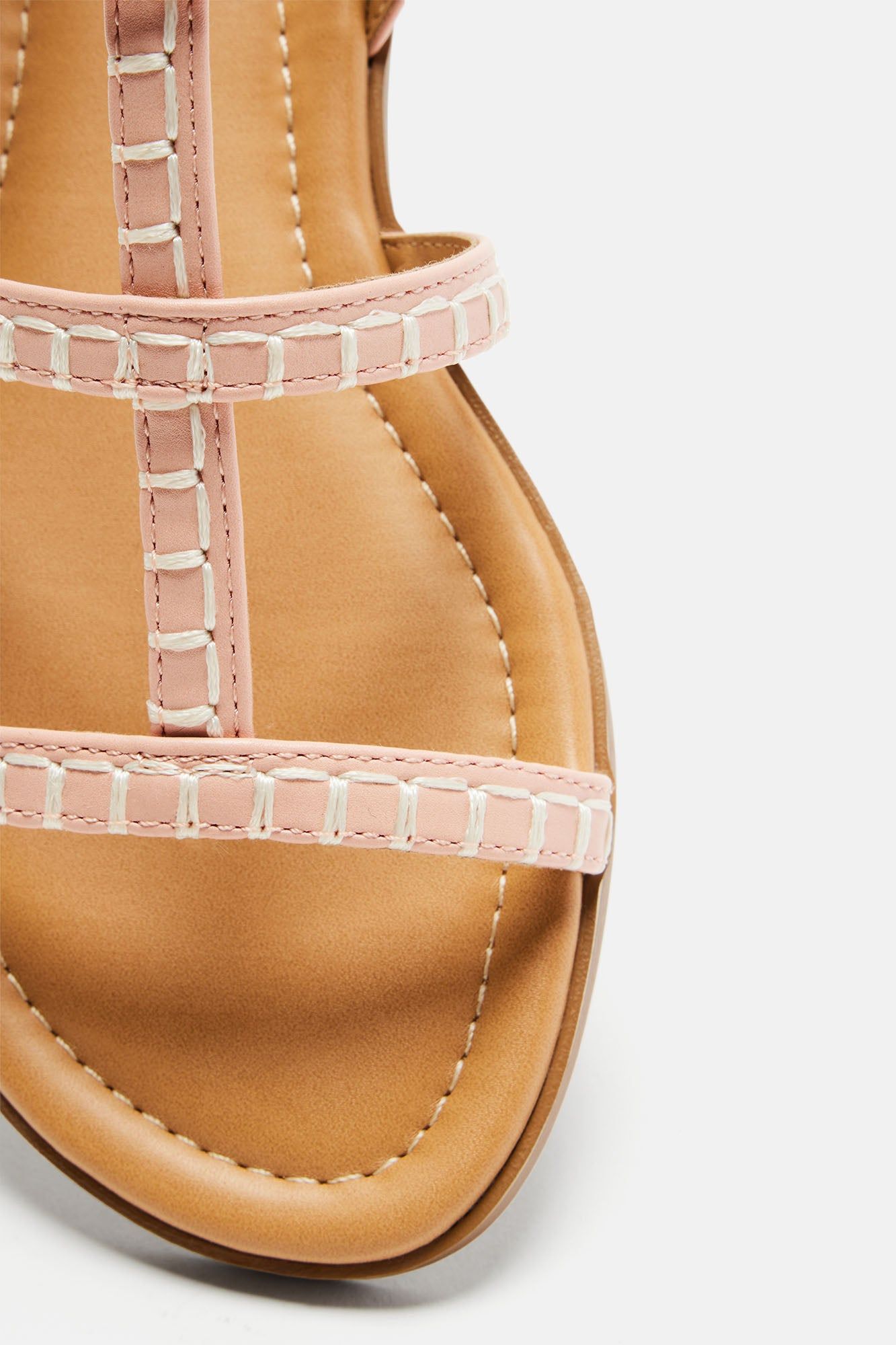 Replacing You Flat Sandals - Blush sold by Fashion Nova product image thumbnail 5