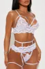 Found True Love Lace 3 Piece Garter Set - White sold by Fashion Nova