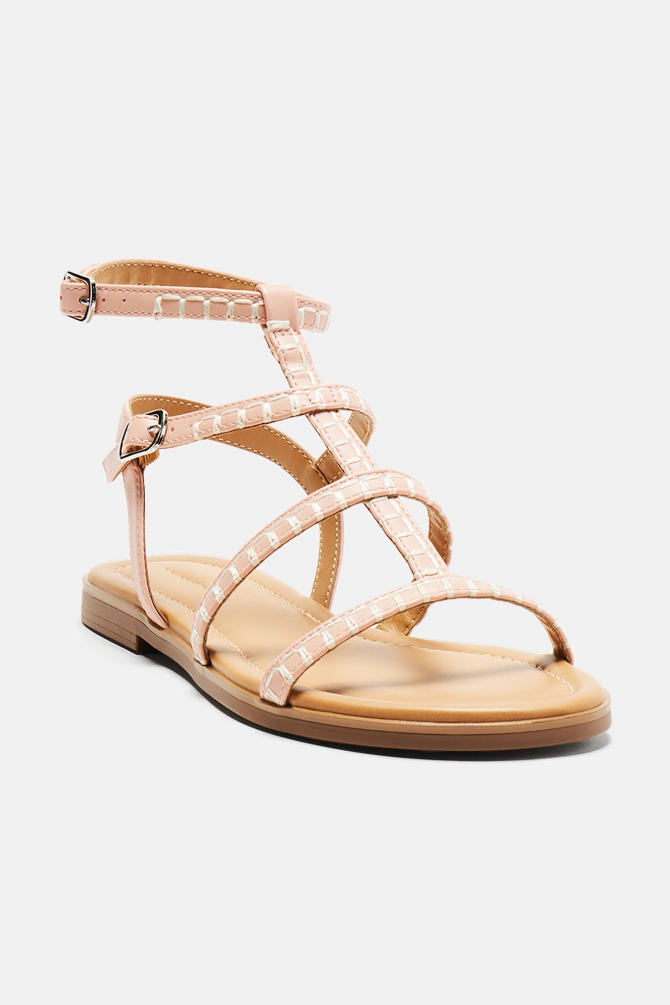 Replacing You Flat Sandals - Blush sold by Fashion Nova product image thumbnail 2