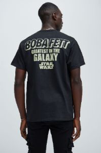 Star Wars Greatest In The Galaxy Short Sleeve Tee - Black sold by Fashion Nova