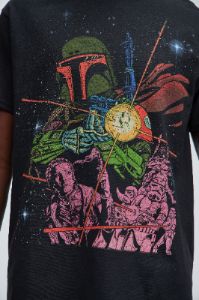 Star Wars Greatest In The Galaxy Short Sleeve Tee - Black sold by Fashion Nova