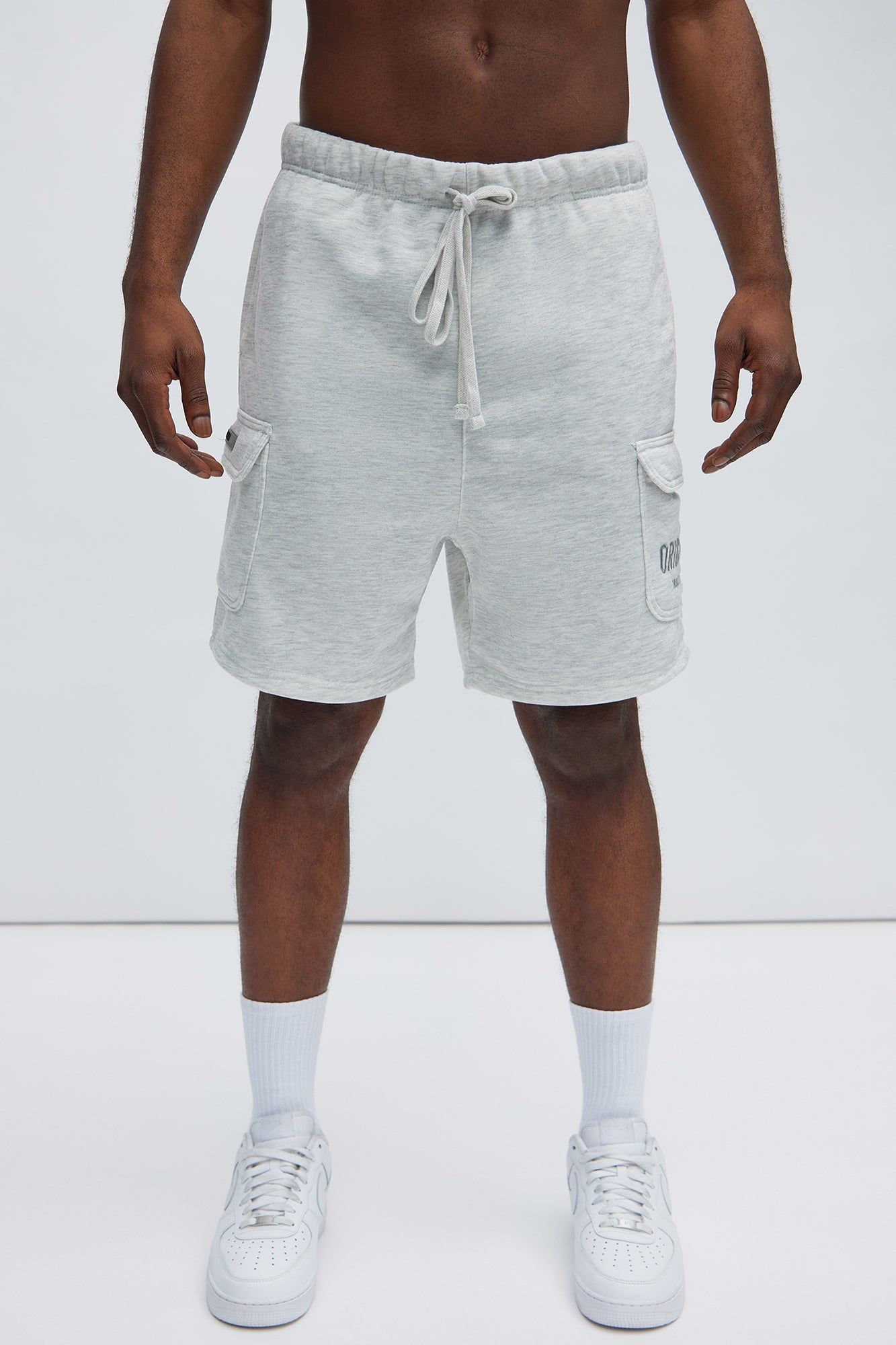 Originals Cargo Sweatshorts - Grey sold by Fashion Nova product image thumbnail 5