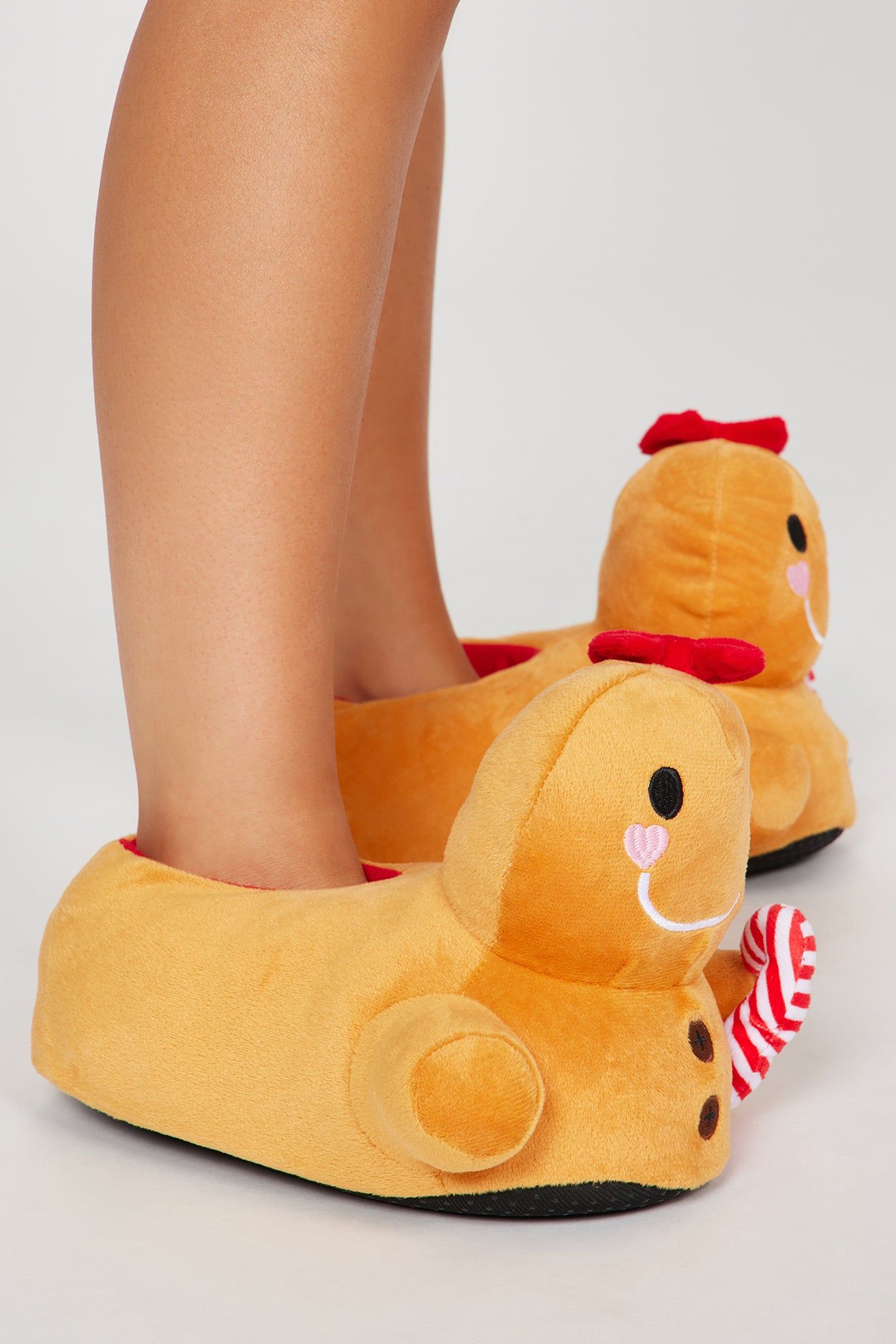 Holiday Cheer Slippers - Brown sold by Fashion Nova product image thumbnail 3