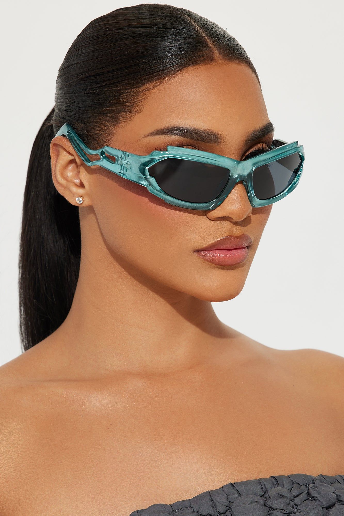 Get Activated Sunglasses - Blue sold by Fashion Nova