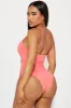 Always Summer O Ring 1 Piece Swimsuit - Coral sold by Fashion Nova