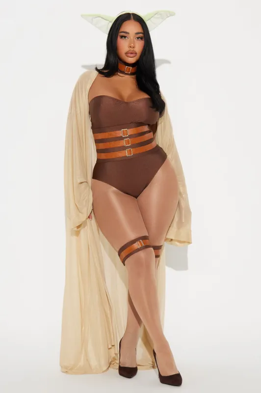 Dark Side Princess 6 Piece Costume Set - Brown sold by Fashion Nova