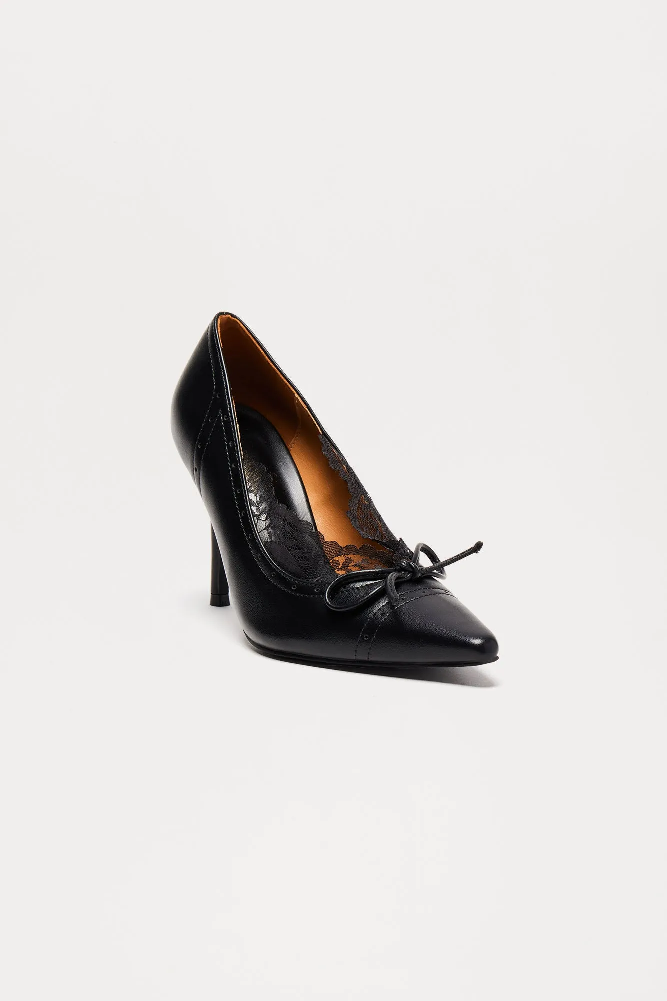 Bordeaux Bow Pumps - Black sold by Fashion Nova product image thumbnail 3