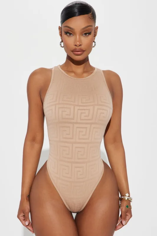 Chelsea Seamless Bodysuit - Tan sold by Fashion Nova