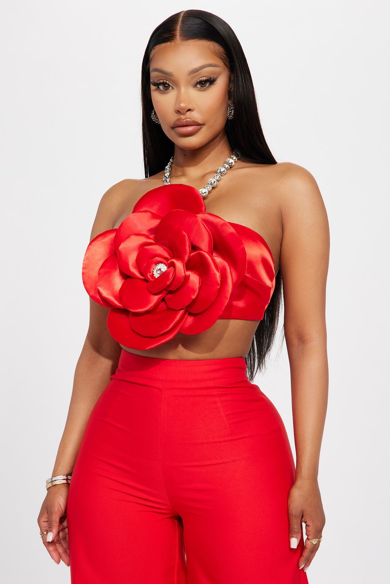 Rosa Pant Set - Red sold by Fashion Nova product image thumbnail 2