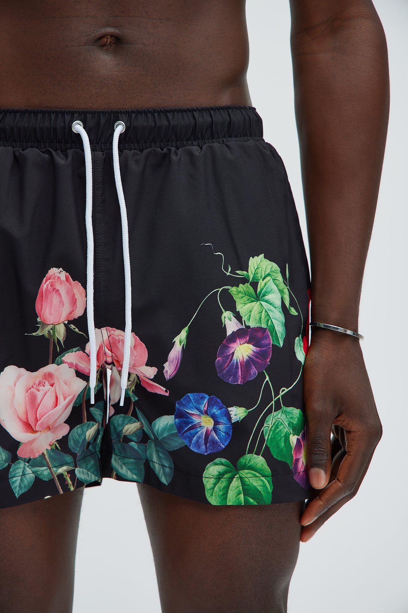 All In The Field Swim Trunks - Black sold by Fashion Nova product image thumbnail 3
