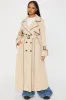 Always Classic Belted Trench - Khaki sold by Fashion Nova