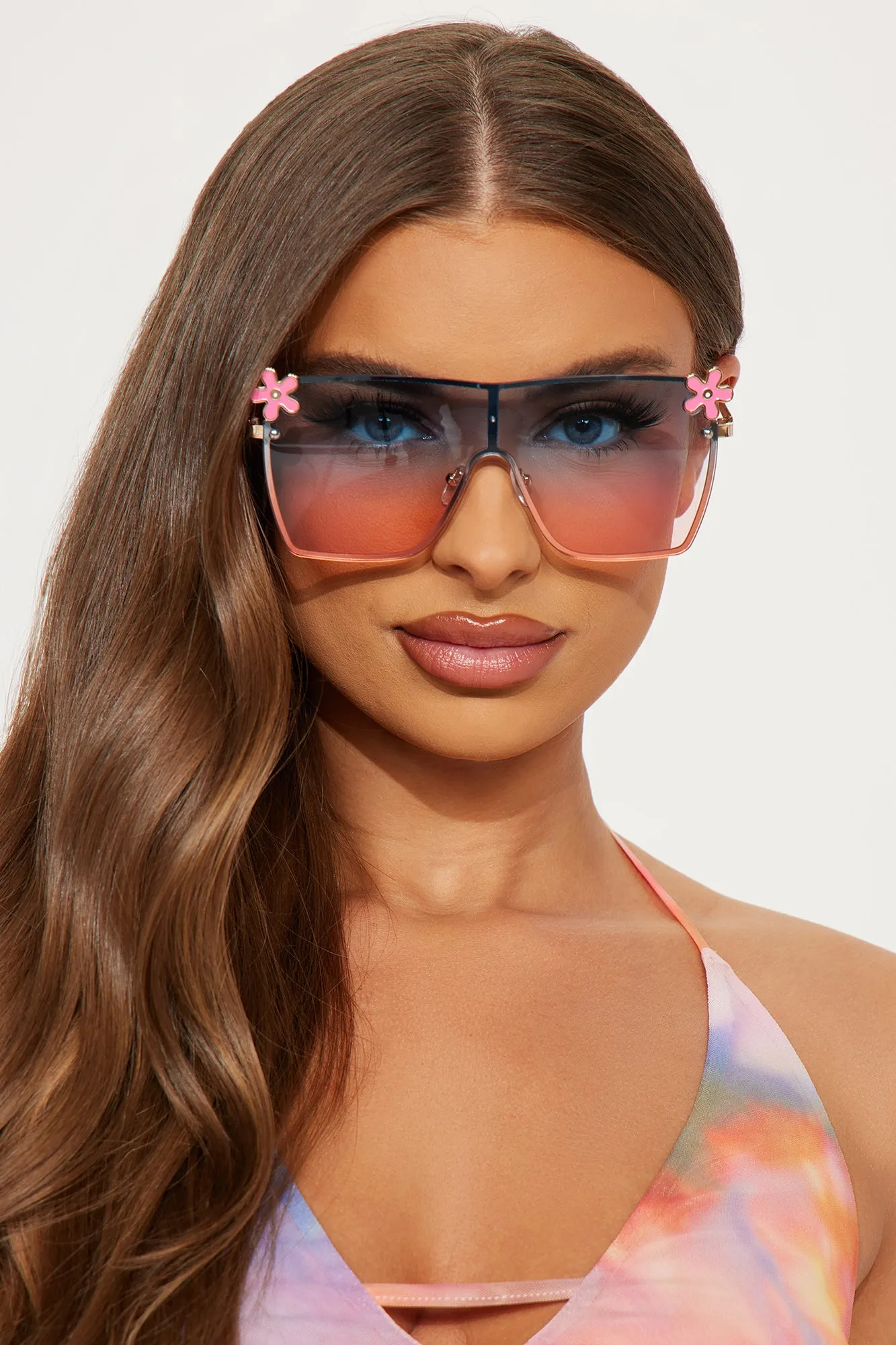Flower Under The Sea Sunglasses - Pink sold by Fashion Nova product image thumbnail 2