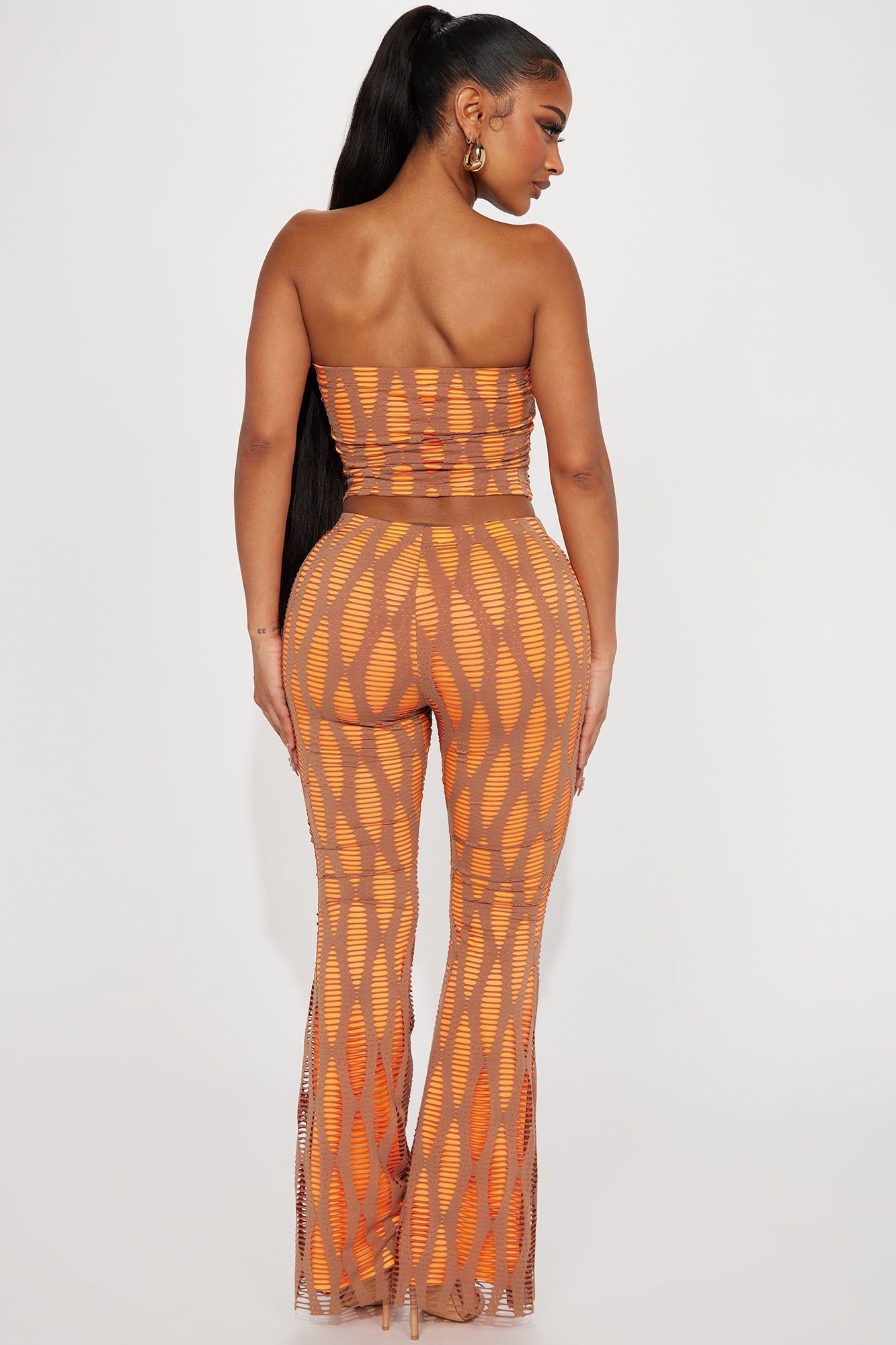 New Interaction Pant Set - Mocha/combo sold by Fashion Nova product image thumbnail 3