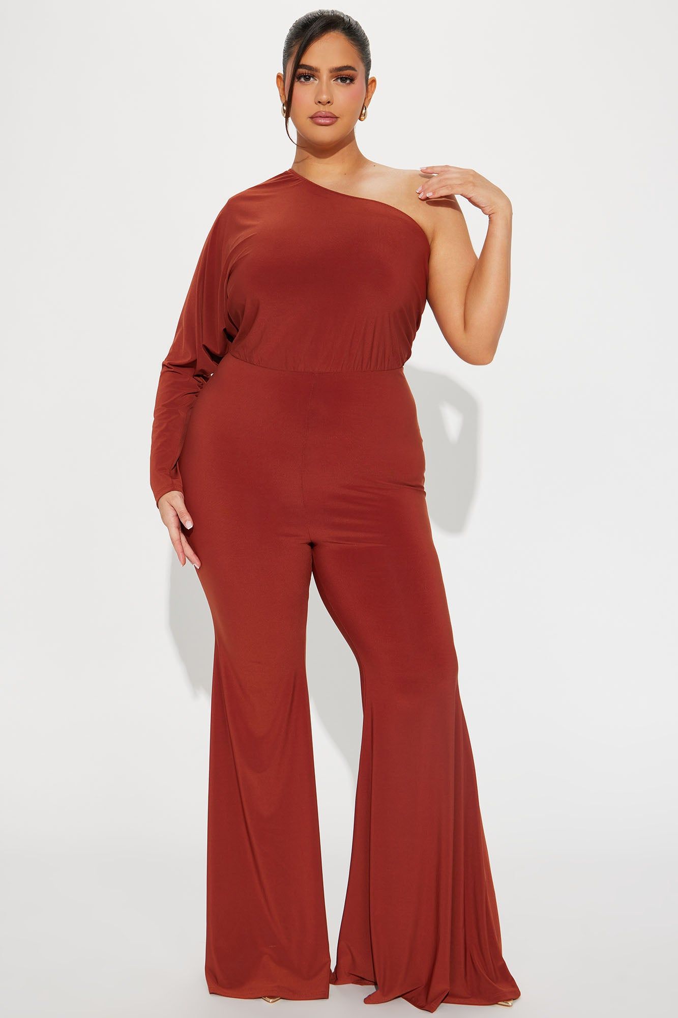 Romee Jumpsuit - Rust sold by Fashion Nova product image thumbnail 4