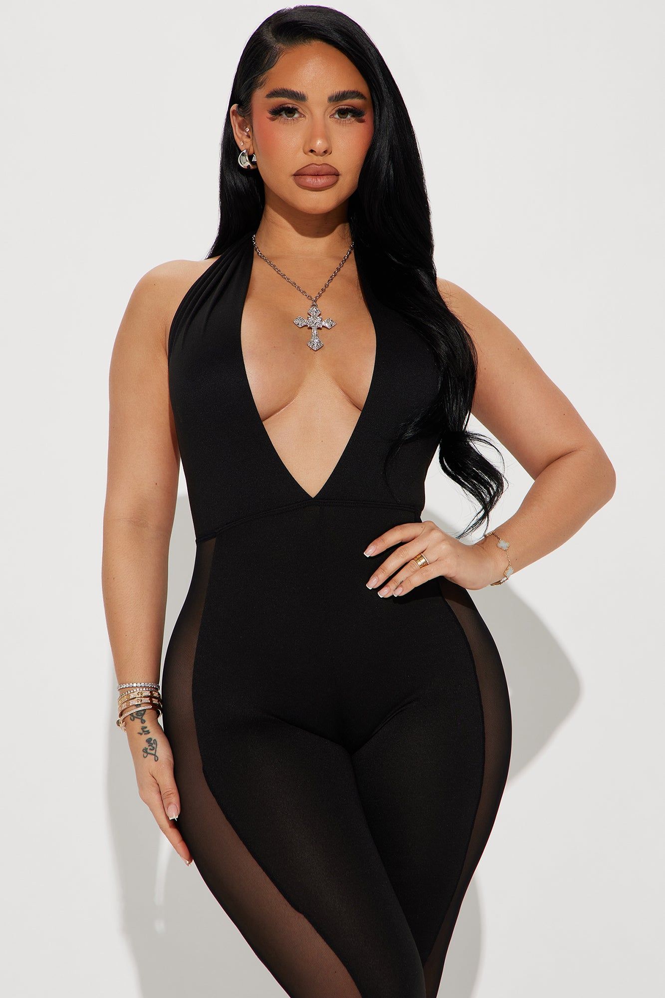 Adore Your Soul Jumpsuit - Black sold by Fashion Nova product image thumbnail 2