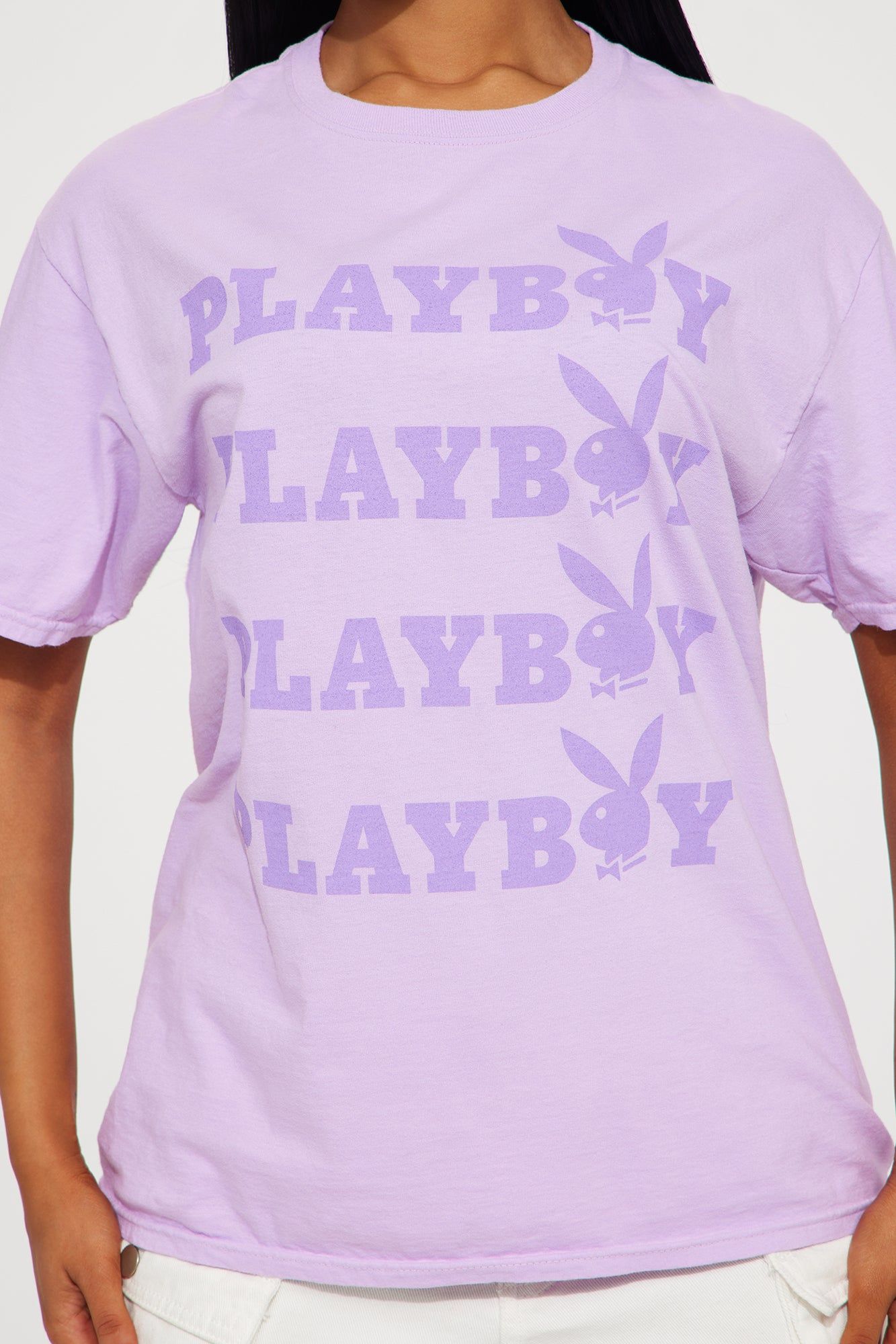 Playboy Graphic Tee - Lavender sold by Fashion Nova product image thumbnail 3