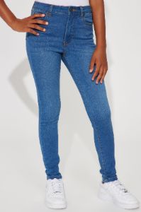 Mini Lilah Skinny Jeans - Medium Wash sold by Fashion Nova