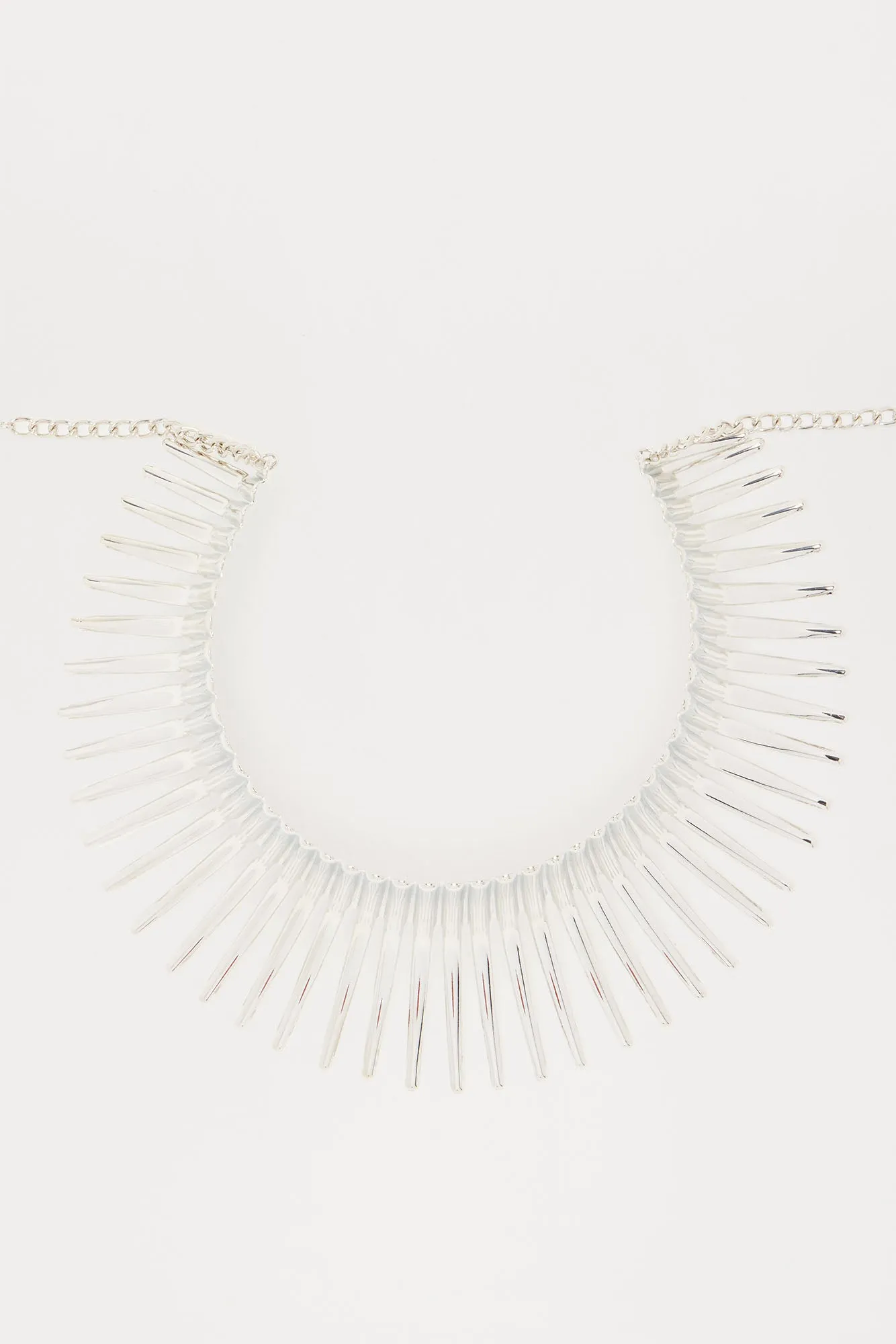 Most Extra Choker Necklace - Silver sold by Fashion Nova